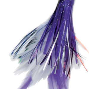 H2OPRO MINI TURBO TINSEL FEATHER MT 12,5 PURPLE BLACK