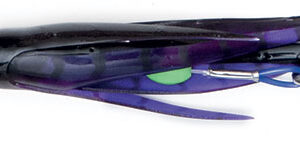 H2OPRO SHALLOW TAIL AHI ST 12 BLACK PURPLE