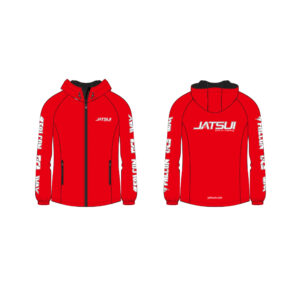 JATSUI GIACCA RED WINDBREAKER  #3XL