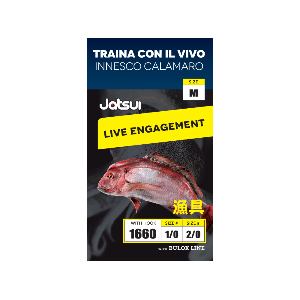 D3400045 JATSUI LENZA TRAINA VIVO INN. CALAMARO SZ.M