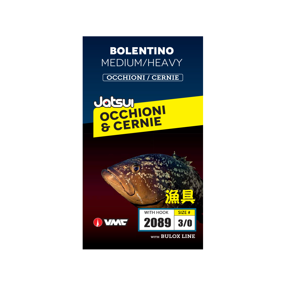 D3400050 JATSUI LENZA BOLENTINO MED/HEAVY SPEC. OCCHIONI/CERNIE