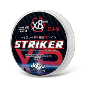 JATSUI BRAID STRIKER PE8 MT.300 COL.GREY 1,5