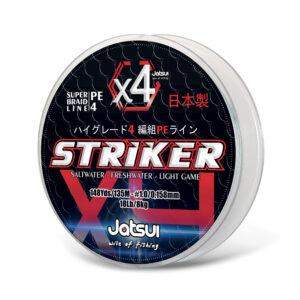 JATSUI BRAID STRIKER PE4 MT.500 COL.GREY 3,0