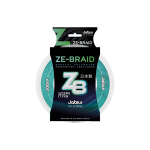 JATSUI ZE-BRAID Z8 GREEN 150MT PE1.0 - 0.16MM