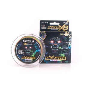 JATSUI MOONSTER BRAID MULTICOLOR 300MT PE2.0 34LB