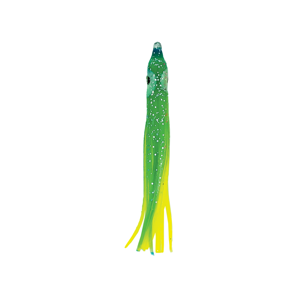D4600740 JATSUI OCTOPUS 6.3CM COL.49 YELLOW GREEN BLUE