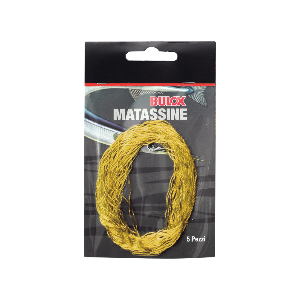 D5500080 BULOX MATASSINE PER AGUGLIE COL.YELLOW CONF.5 PZ