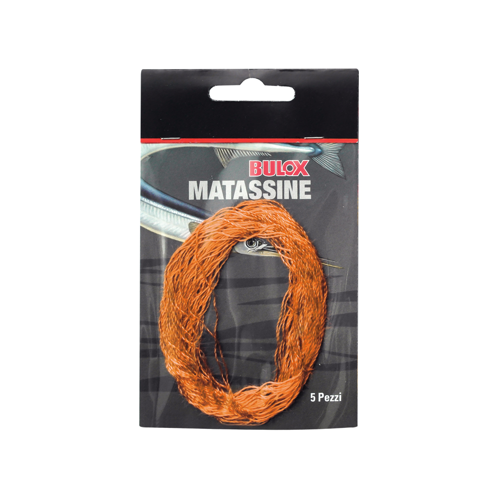 D5500081 BULOX MATASSINE PER AGUGLIE COL.ORANGE CONF.5 PZ