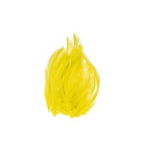 BULOX FEATHERS 6-13CM CONF.50PZ COL. YELLOW