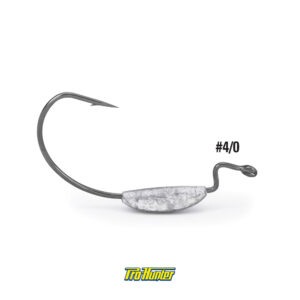 PROHUNTER WORM HOOK WEIGHTED 4/0 5.0GR