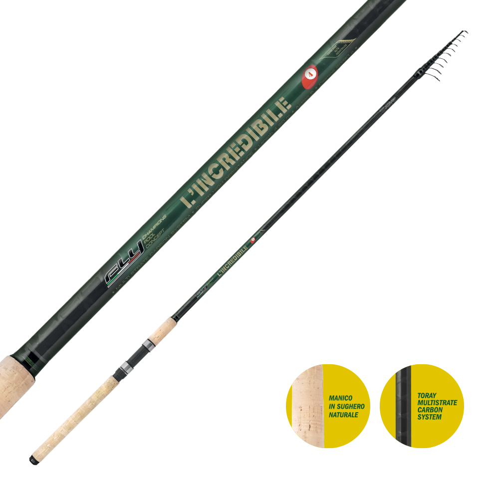 D8400018 FLY INCREDIBILE CANNA MT.4,20 AZ.4 10-60GR S/ANELLI