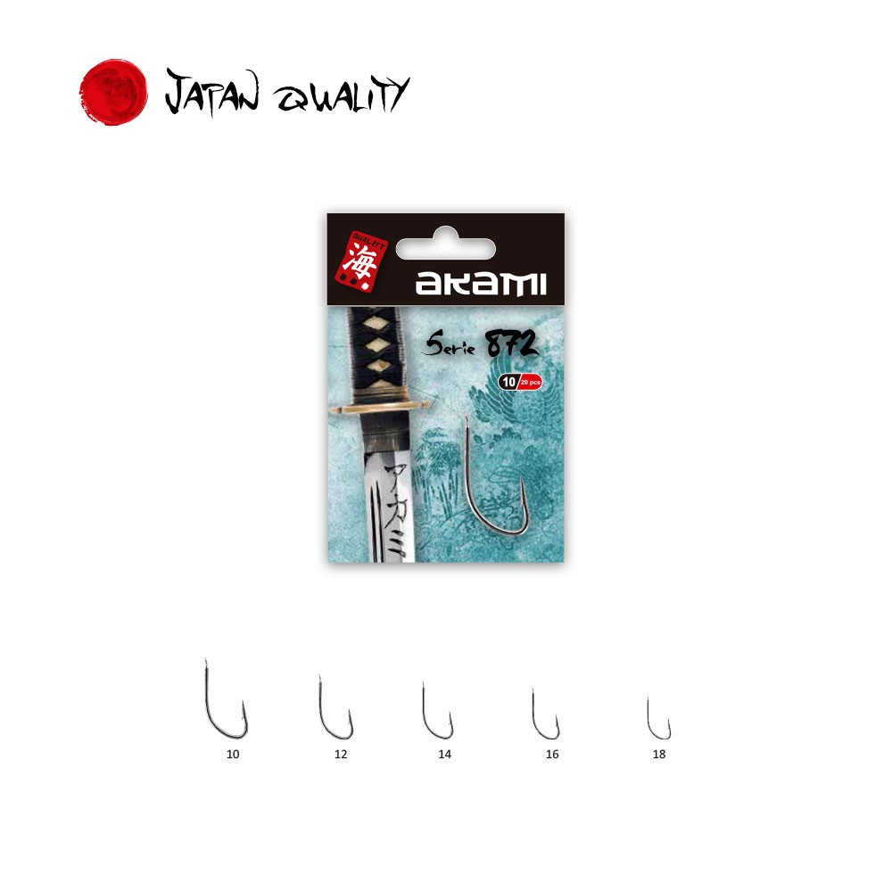 AKAMI HOOKS SERIE 872